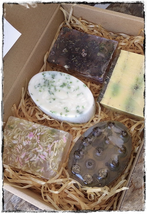 Caja de 5 jabones artesanales