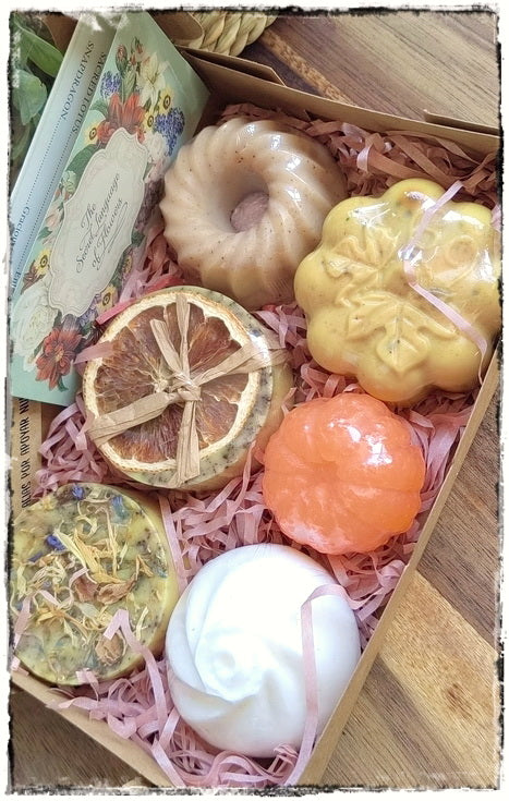 Caja de 6 jabones MINI artesanales