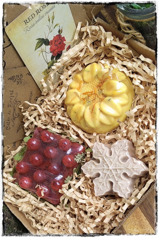 Caja de 3 jabones artesanales