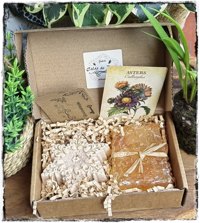 Caja de 2 jabones artesanales