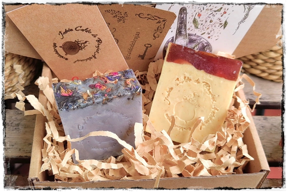 Caja de 2 jabones artesanales